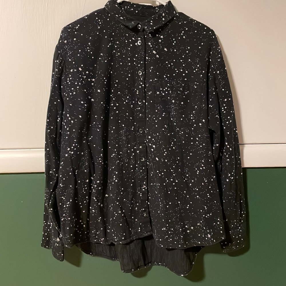 Stary night button up from Madewell. Size: large